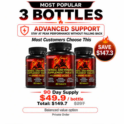 Premium Men's Mineral Supplement